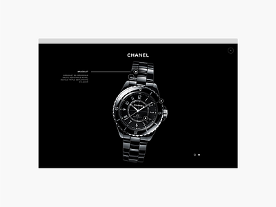 Luxery luxery ui watch web webdesign