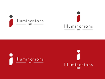 Illuminations Inc Logo Redesign design designer illumination logo logo design logodesign logos logotype minimal minimalism minimalist minimalist logo minimalistic monogram simple simplicity simplistic typelogo vector