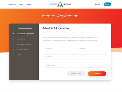 Mentor Onboarding