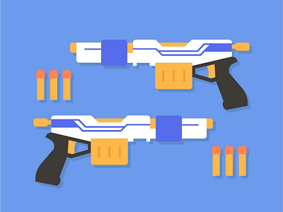 Nerf Battles OccasionGenius Illustration illustration vector