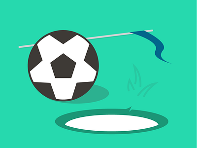 Soccer Golf OccasionGenius Illustration illustration vector