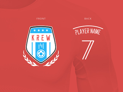 Krew Football Badge badge chicago football logo soccer