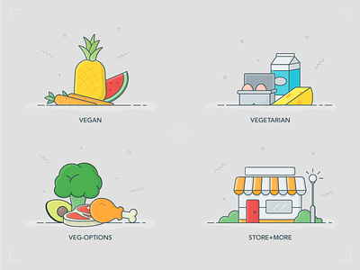 HappyCow | Vegan and Vegetarian Icons happy cow icons store vegan vegetarian veggies. veggie icons
