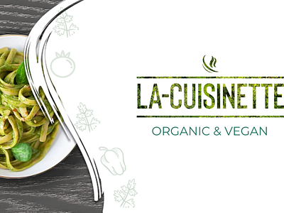 La-Cuisinette Organic & Vegan branding organic organic food vegan vegetable