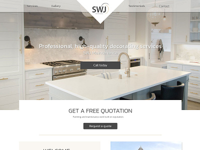 SWJ Maintenance - Web Design decoration maintenance painter services web design