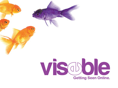 Viseble SEO branding design logo