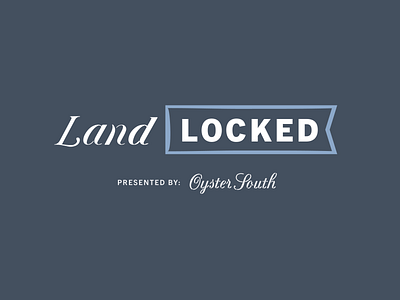 Landlocked logo concept