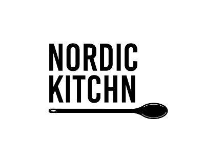 Nordic Kitchn brand design graphic design illustrator logo logo design logodesign