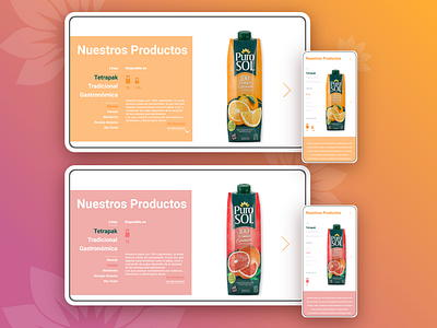 Responsive product page