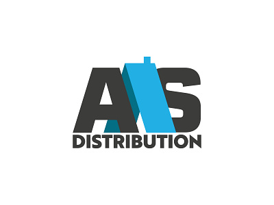 AAS Distribution branding construction logo logo