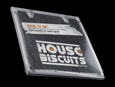 House Biscuits Music - Album Design album art album cover art brand branding clean cover design design flat graphic design grunge identity mockup record record label road case torn vintage vinyl vinyl cover