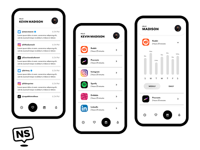 Minimal after effects app app design application design dropdown experience interface minimal social social app ui uix user user experience user interface ux uxui