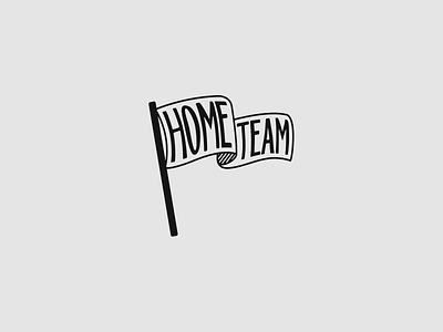 Root for the Home Team athletic logo branding branding and identity flag logo logo design logos sports