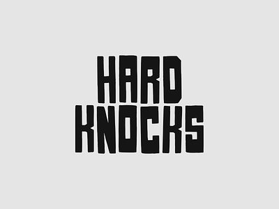 Hard Knocks Font branding font font design free font hand done hand drawn logo type typeface typography vintage