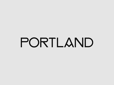 Portland Font branding font free font lettering logo type typeface typography