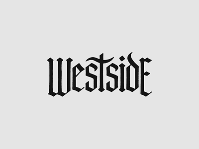 Westside Boogie brand identity branding hand drawn hand lettered lettering logo logo design type typography vintage westside