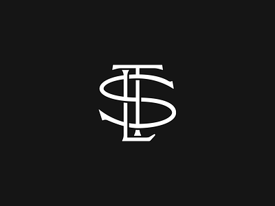 STL Monogram brand identity branding logo logo design monogram typography