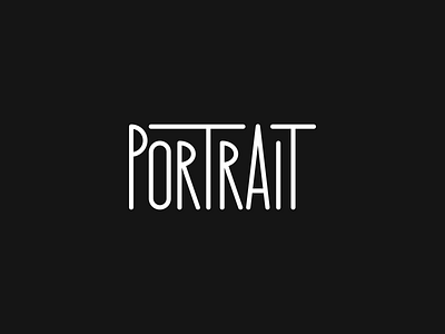 Portrait Coffee Wordmark