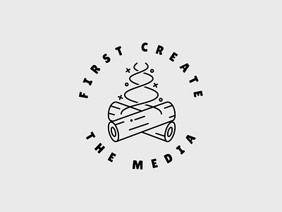 First Create The Media - Logo branding design identity logo logo design