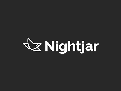 Nightjar logo bird brand design brand identity branding branding and identity branding design illustration logo logo design logodesign