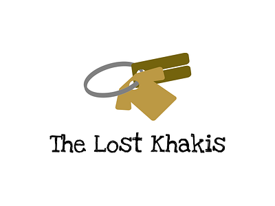 The Lost Khakis illustration illustrator logo pun vector