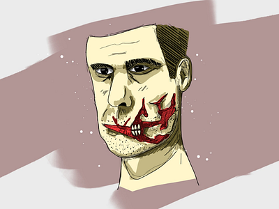 1 hour study art digital illustration portrait study zombie