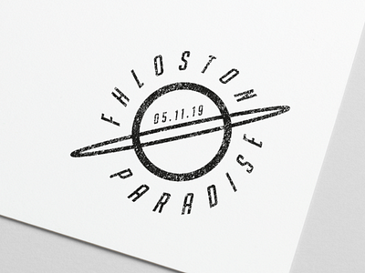 Welcome to Fhloston Paradise fhloston paradise fifth element logo stamp travel vector weeklywarmup