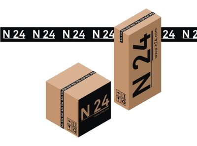 N24 Furniture Retail Store branding logo design retailidentity