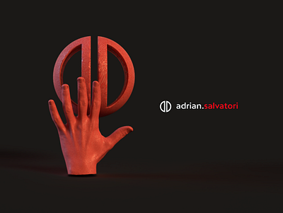 3D HAND - ADRIAN.SALVATORI 3d art dark dimension hand red