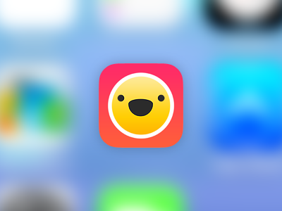 Smiley app icon chat app ios 7