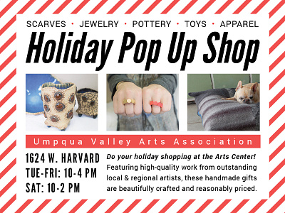 Holiday Pop Up Shop Ad