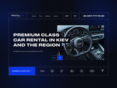 Car rental website