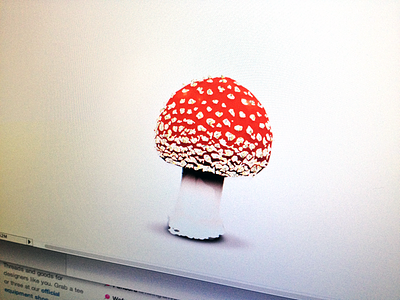 Vector Mushroom for Alchemize Puzzle Game alchemize element game icon illustration ios ipad iphone mushroom puzzle vector