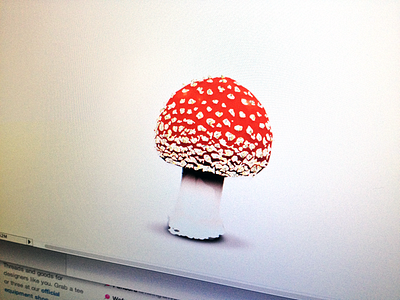 Vector Mushroom for Alchemize Puzzle Game