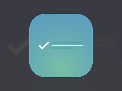 Tasks App Icon Concept