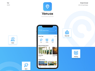 Venuox App Design