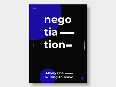 Negotiation Poster