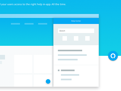 Flat Embeddable flat illustration landing page ui ux