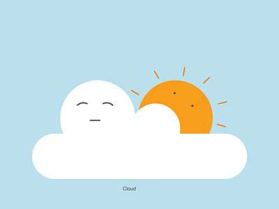 Cloud design icon illustration logo vector