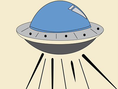 Ufo icon illustration logo vector