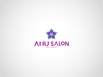 Logo Design colorful beauty colorful flower logo logodesign logotype nail salon salon