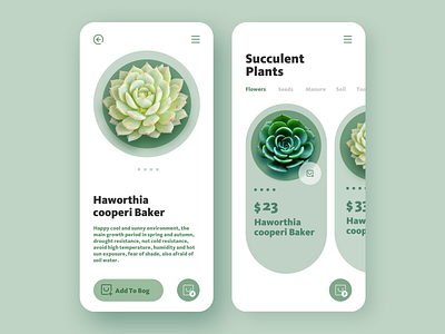 plant app app design plant ui ui design