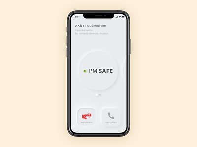 AKUT | I'm Safe App