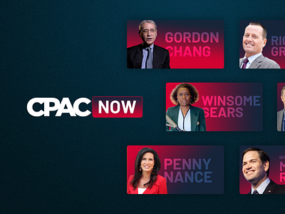 CPAC NOW branding gop logo republican