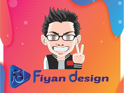 Profil Fiyan Designer design illustration logo ui vector