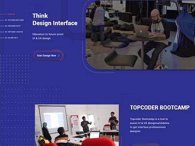 3. Preview bootcamp branding design education topcoder uidesign ux web design web education