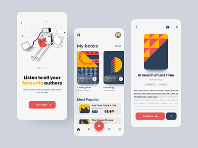 Audiobook Mobile App Concept 🎧