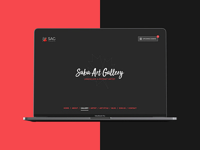 SAG Toronto 2020 2020 trend flatdesign landing page design landingpage minimal typography ui inspiration web design website