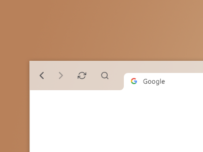 Browser Concept browser chrome google ui