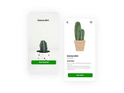 Minimalist Cactus Mini